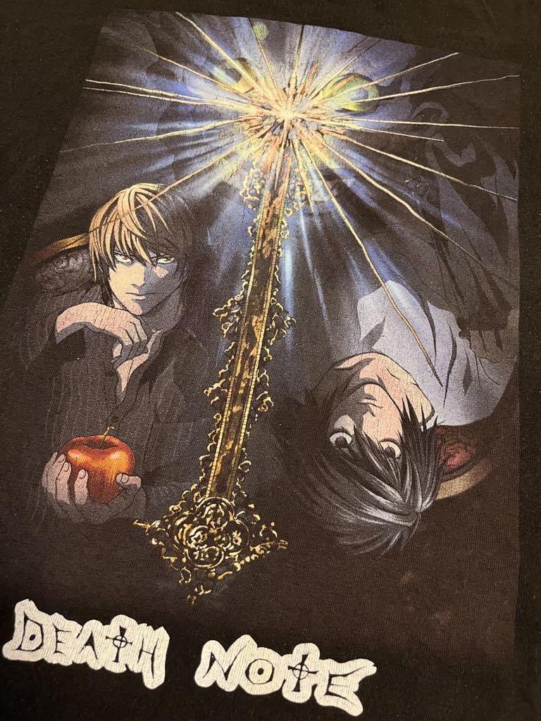 [USED] Official Death Note anime T-shirt, size L
