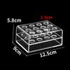 Acrylic Brush Display Pen Holder School Organiser for