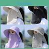 Sun Protection Baseball Cap With Face Mask For Women Summer Sunshade Sport Style