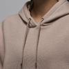 Jordan Flight Fleece Hoodie Women Tops Mid-Brown FB5111-244