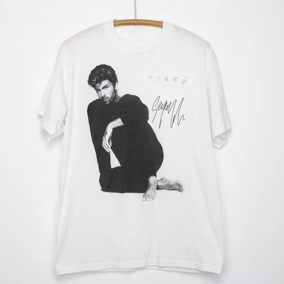 George Michael Faith Tour 1988 Cotton T-Shirt Unisex All Size S to 5XL Unisex T-Shirt XXL