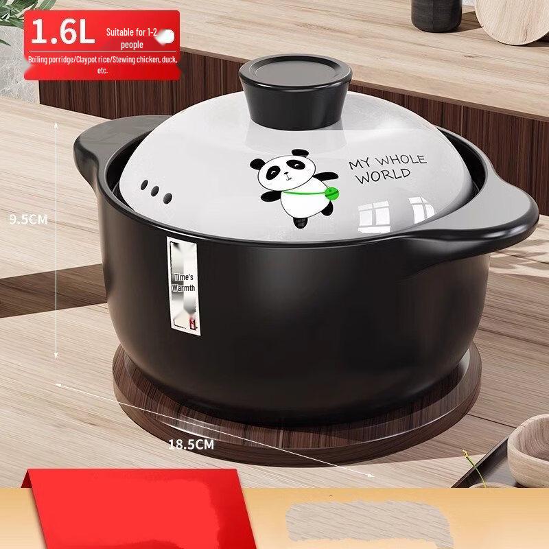 ZISIZ Ceramic Casserole Pot