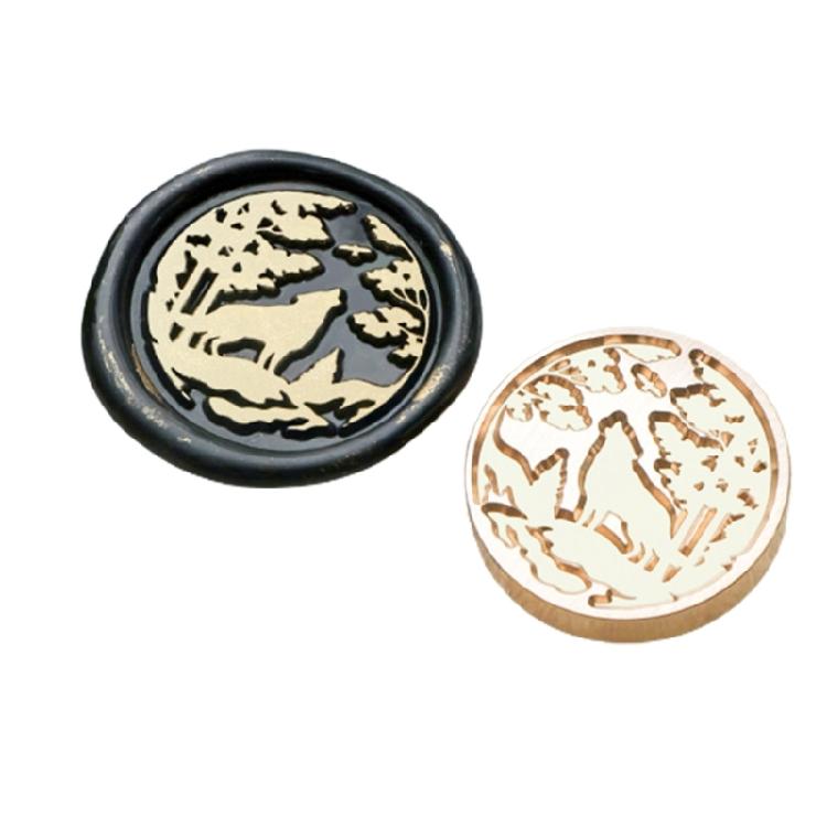 3D Embossed Wax Seal Stamp Head Replacement for Invitations Letter Envelope