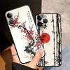 Simple Retro Pattern Black Soft Phone Cover Case for iPhone 13 12 11 17 Pro Max XS XR 7 8 Air 15 16 14 Plus