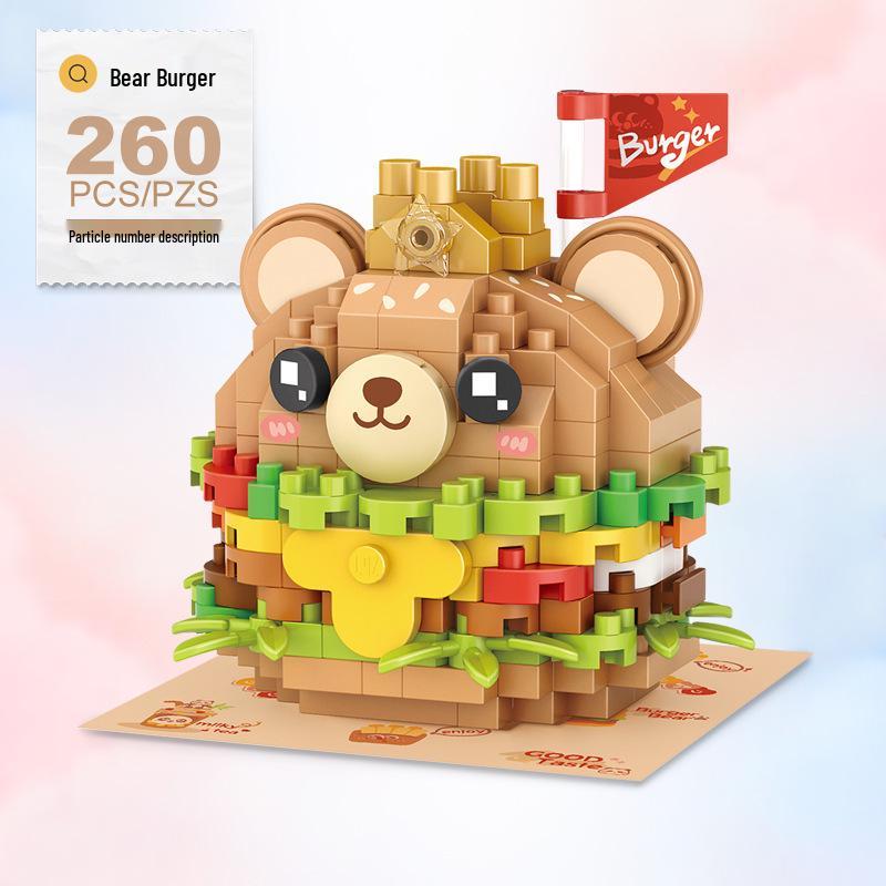 

Loz Blocks Panda Creative Assembly Educational Toys for Children (Model 8801-8826)