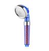 Moderne ionische Steine ABS-Filter Chrom-Duschkopf mit 3-Strahlarten Wassersparend Einfache Installation Handbrause zum Halten