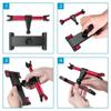 Telescopic Car Back Seat Stand Bracket Car Rear Pillow Phone Holder Car Headrest Tablet Holder  Pad