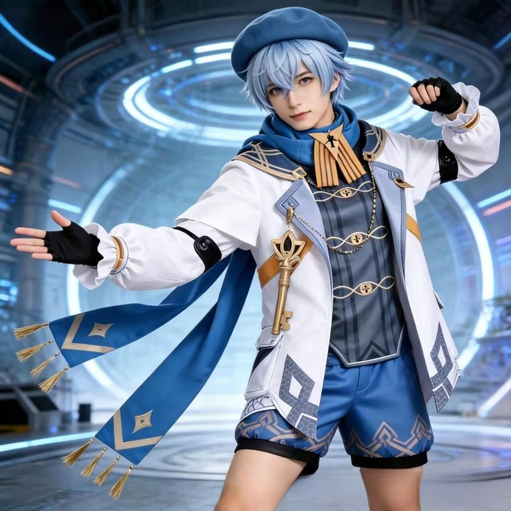 Nte Edgar Cosplay Suit For Anime Game Role Playing And Conventions
