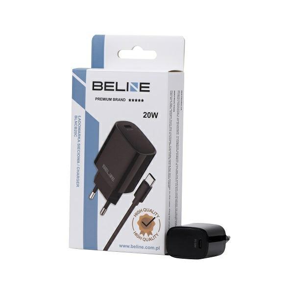 Ładowarka sieciowa 20W Beline Power Delivery 1x USB-C Czarna