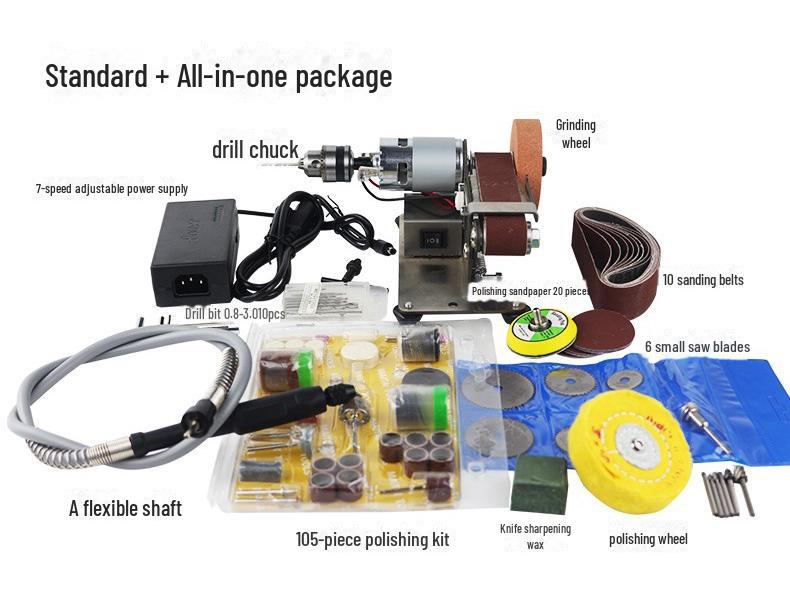 Mini Adjustable Angle Knife Grinder for DIY Sanding and Household Use