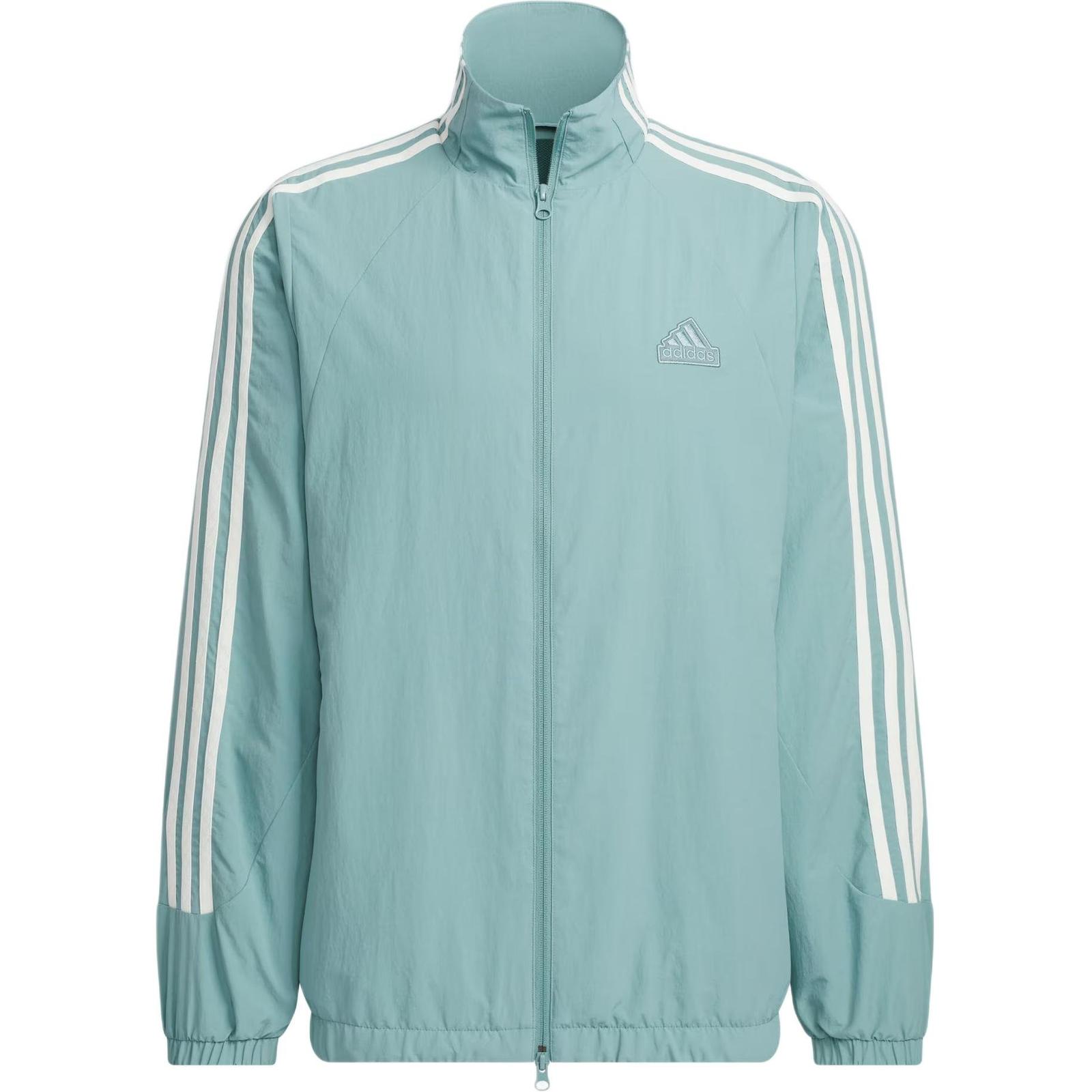 adidas 3 Stripes Jacket Unisex Cyan JI6648 XL