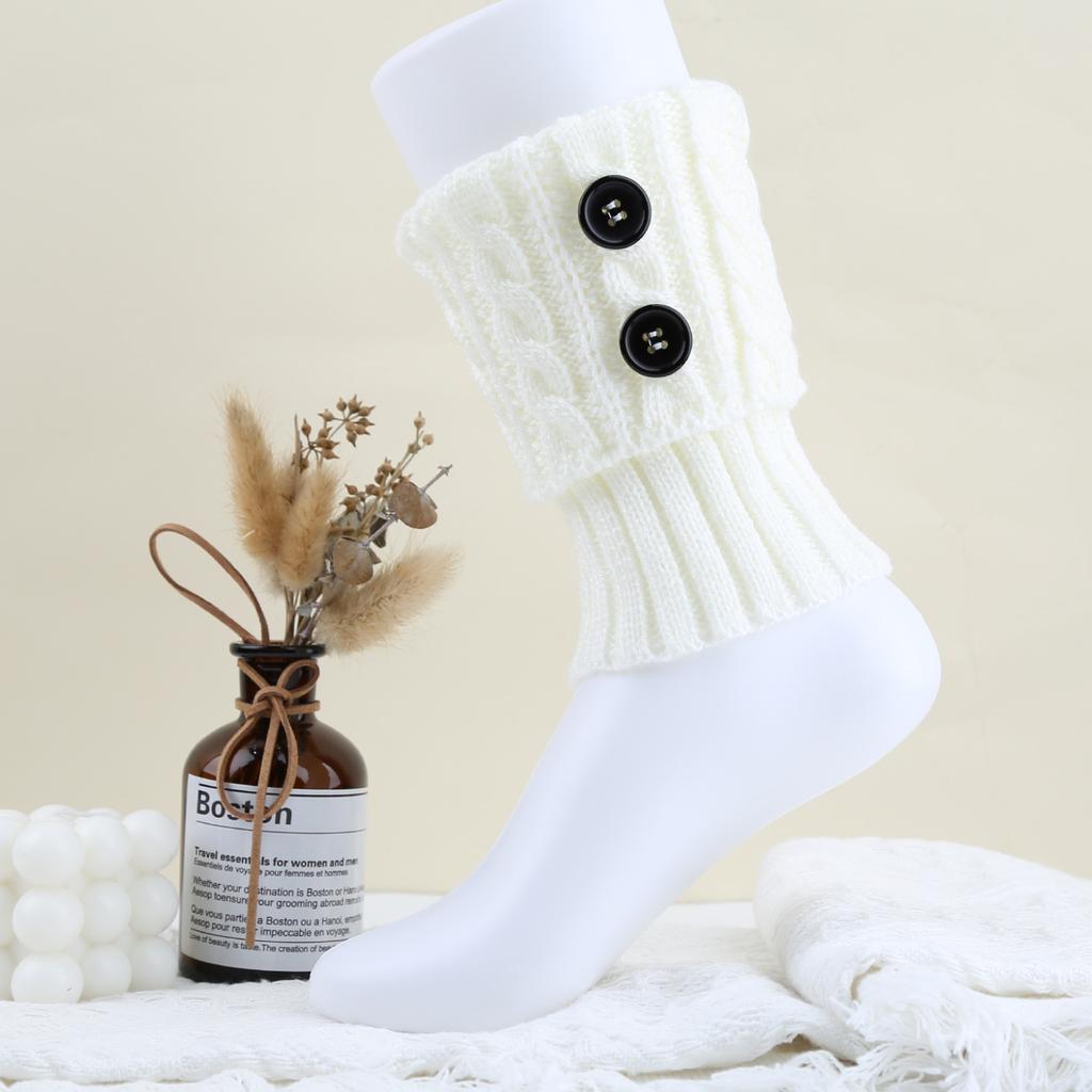 Women's Knitted Socks Warm Knee Pads Women's Foot Covers