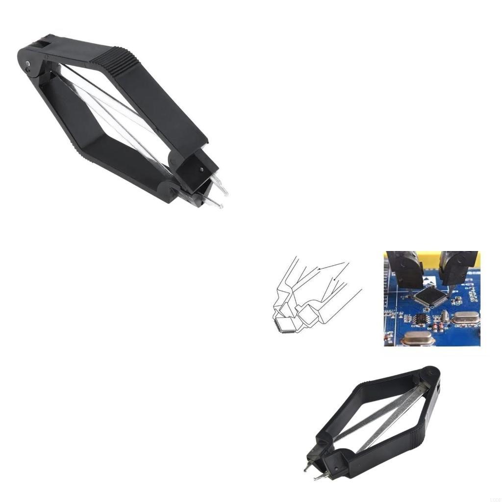 Stainless Steel IC Tool Mother Board Component IC Removing Chip Grabber Chip Removing Puller PLCC Extractor Tool China Mainland