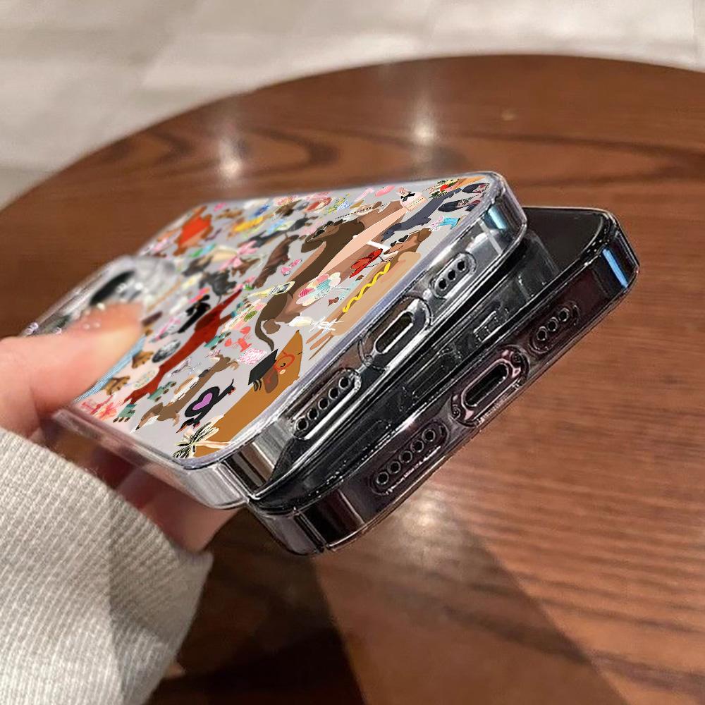 Acrylic Phone Case for iPhone 11 12 13 14 Pro 12 14 16 Pro Max for Samsung A16 A36 A56 S24 FE High-quality Painted Anti-fall Mobile Phone Case