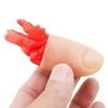 Finger Magic Trick Disappearing Silk Fake Thumb Tip Reality Magician Close Up Stage Show Prop Prank Plaything Red