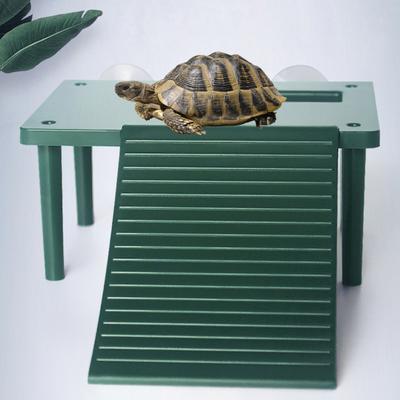Turtle Terrace Solid Multifunctional Burr-free Smooth Surface Creative Entertaining Climbing Ladder Turtle Climbing Basking Platform for Puppy