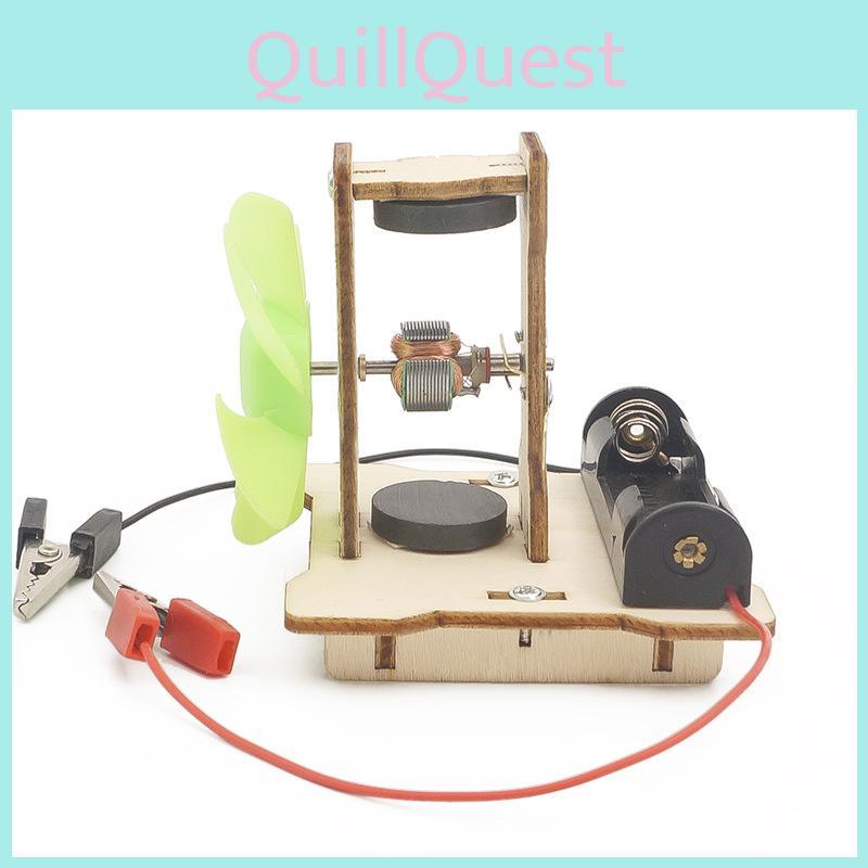Educational Diy Electric Motor Wooden Kit For Elementary And Middle School Students Stem Science Experiments