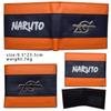 Naruto Leather Wallet Pain Akatsuki Red Cloud Metal Logo Coin Purse Card Holder ID Banknote Storage Cool Anime Gift for Fans