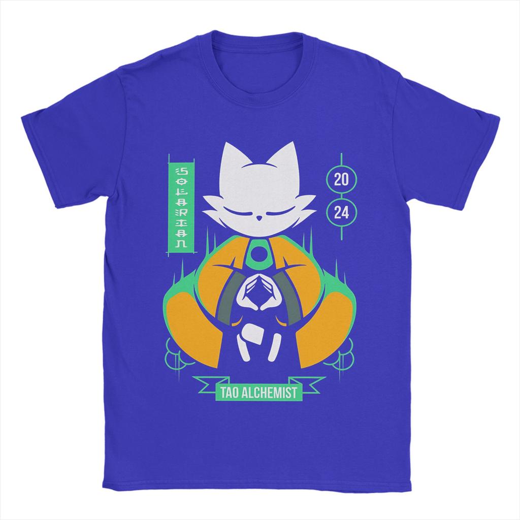 Nine Sols 9 Yi Fangshi Tao Indie Game T-Shirts für Unisex Baumwolle Freizeit-T-Shirt Rundhals-T-Shirts Kurzarm-Oberteile Geschenk
