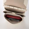 Soft flap 2-way handbag