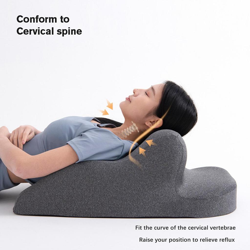 Back Relaxation Pillow, Breathable Non-Slip Memory Foam Cushion for Home, Phone And Office
