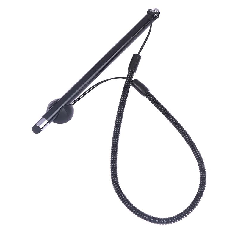 

Аксессуары для мобильного телефона с сенсорным экраном Стилус Пружинный шнурок Емкостные ручки чёрный