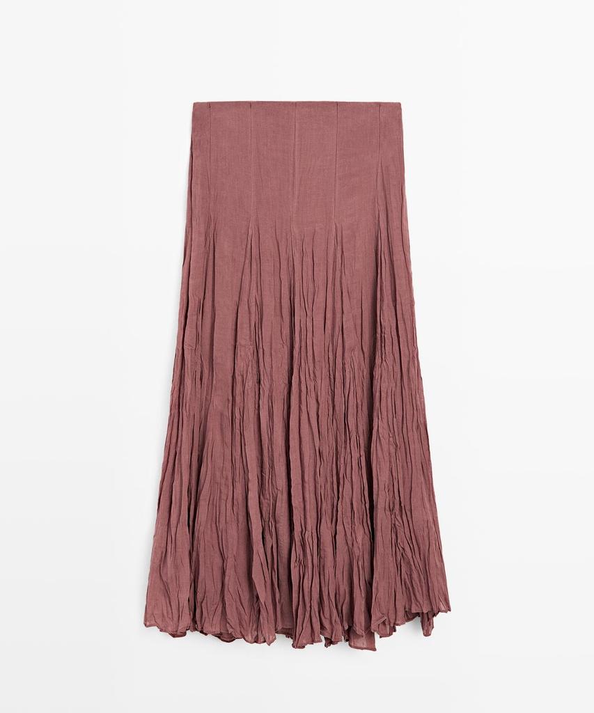 Masimodutti Fluid Gode Midi Skirt
