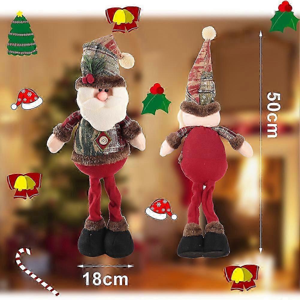 Santa Claus Christmas Doll Plush Toy Xmas Ornament