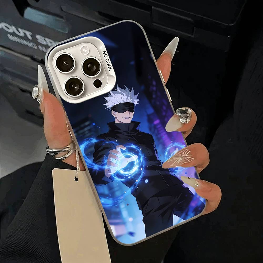 Favorite Anime Characters-S-Satoru G-Gojo Phone Case For IPhone 17 Air 16 15 14 13 12 11 Pro Max White Sliver Hard Cover