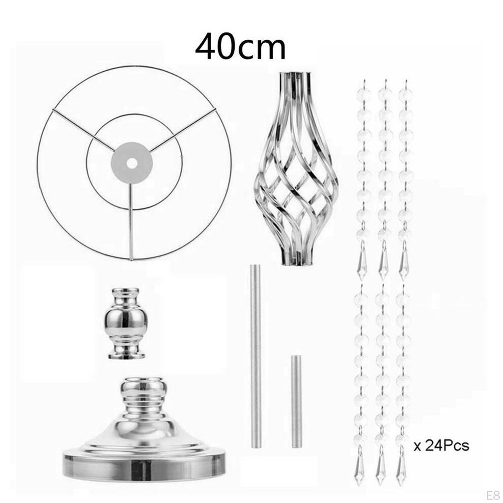 Stojan na střapce na svíčku Stolní ozdoba na květinové vázy Dekorace na svatební večeři