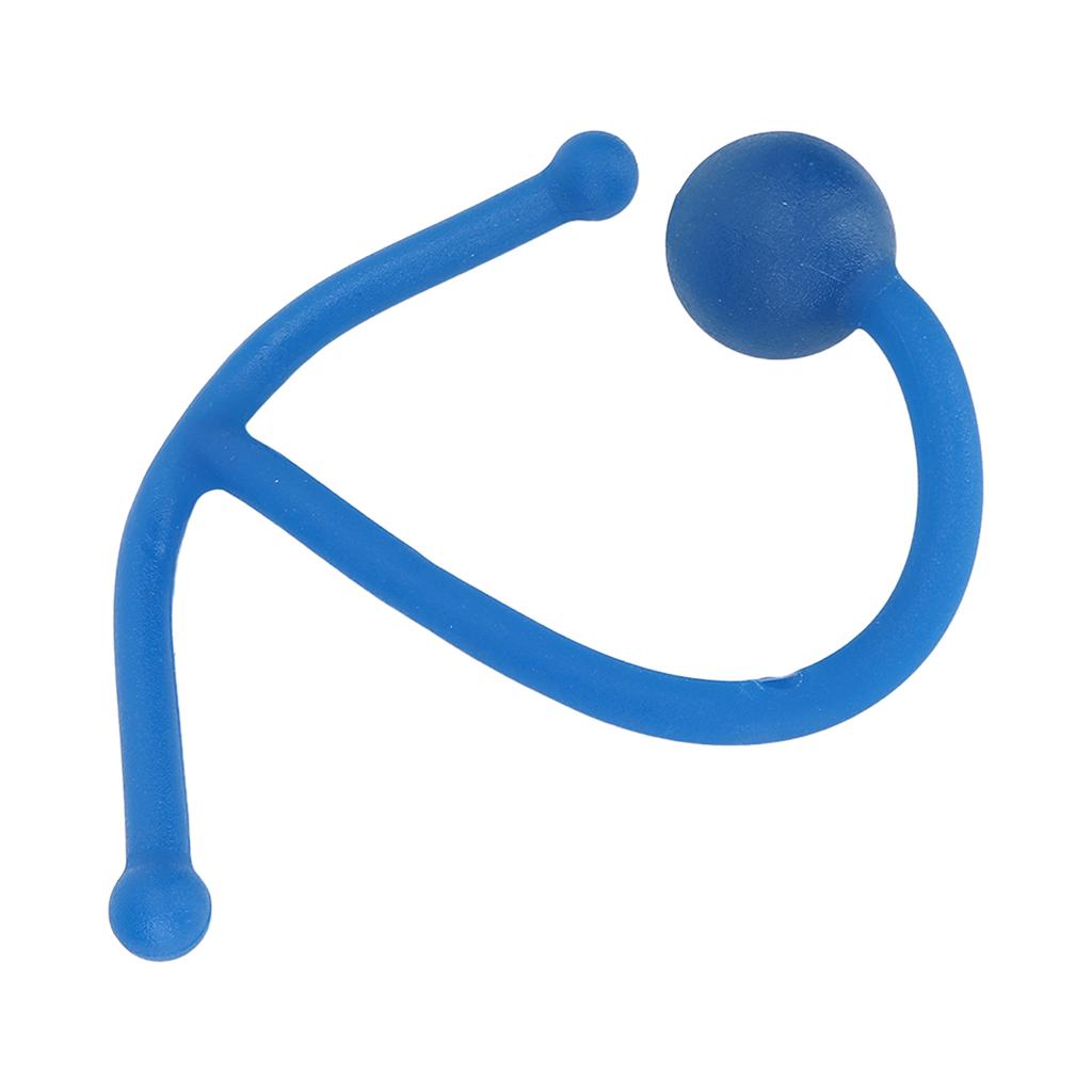 Übungsbänder Blau Starke Zugkraft SEBS-Material Weicher Griff Yoga-Band mit Ball Trainingsgerät für Zuhause