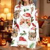 Women's Fashion Casual Long Sleeve Christmas Print Hoodie Top