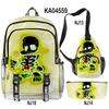Timeless Distinctive skibidi Toilet Man Laptop Rucksacks pupil Schoolbags 3D Pattern Oxford Water-resistant Boys/Girls Laptop Backpacks