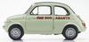 Kyosho Original 1/18 Scale Fiat Nuova 500 Elaborazione Abarth Record (Green Clear) Finished Product KS08966ALG