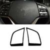 ABAIWAI Carbon Fiber Interior For Hyundai Tucson   Window Switch Panel Ac Outlet Steering Wheel Cover Gear Trim