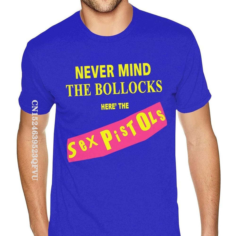 Classic Sex Pistols Never Mind The Bollocks Tee Shirt Men Streetwear Fashion Custom Oversized Anime Tshirt Men