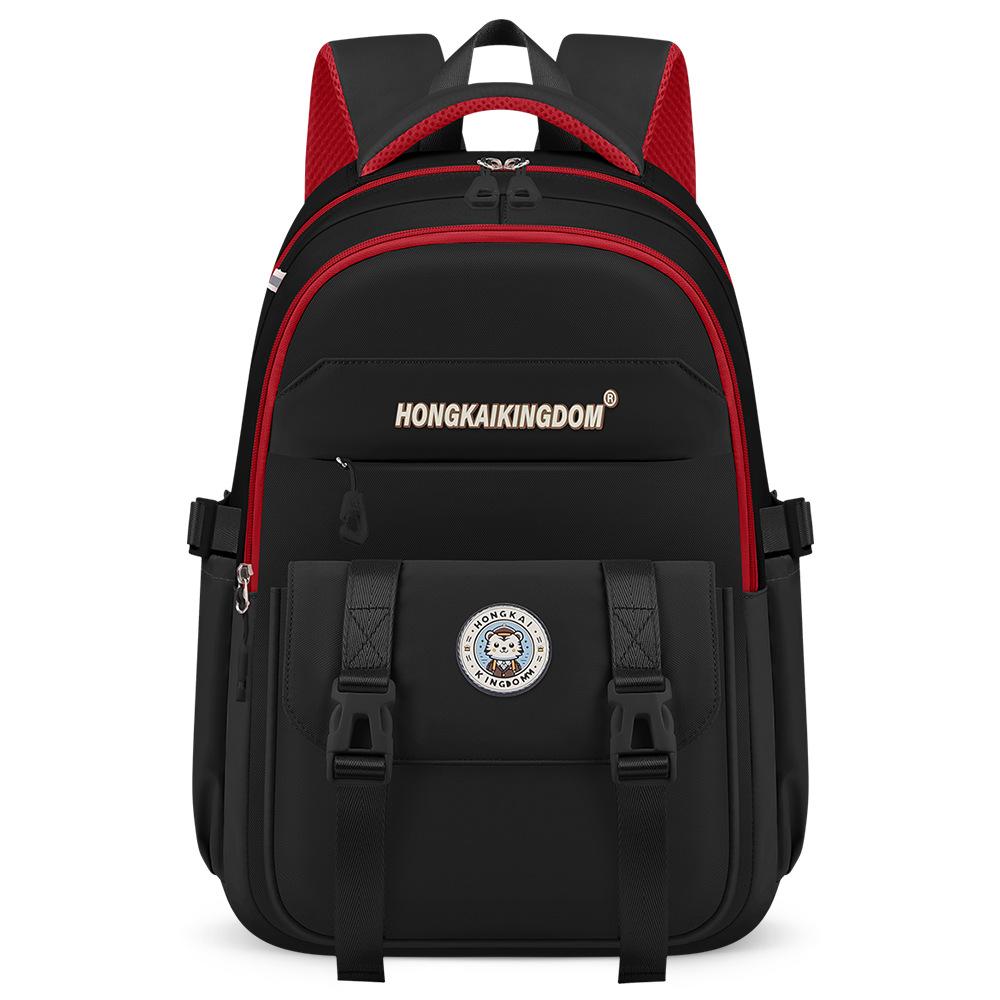 New schoolbag Ultra-light burden reduction, primary and secondary school student schoolbag, men's and women's large-capacity backpack backpack