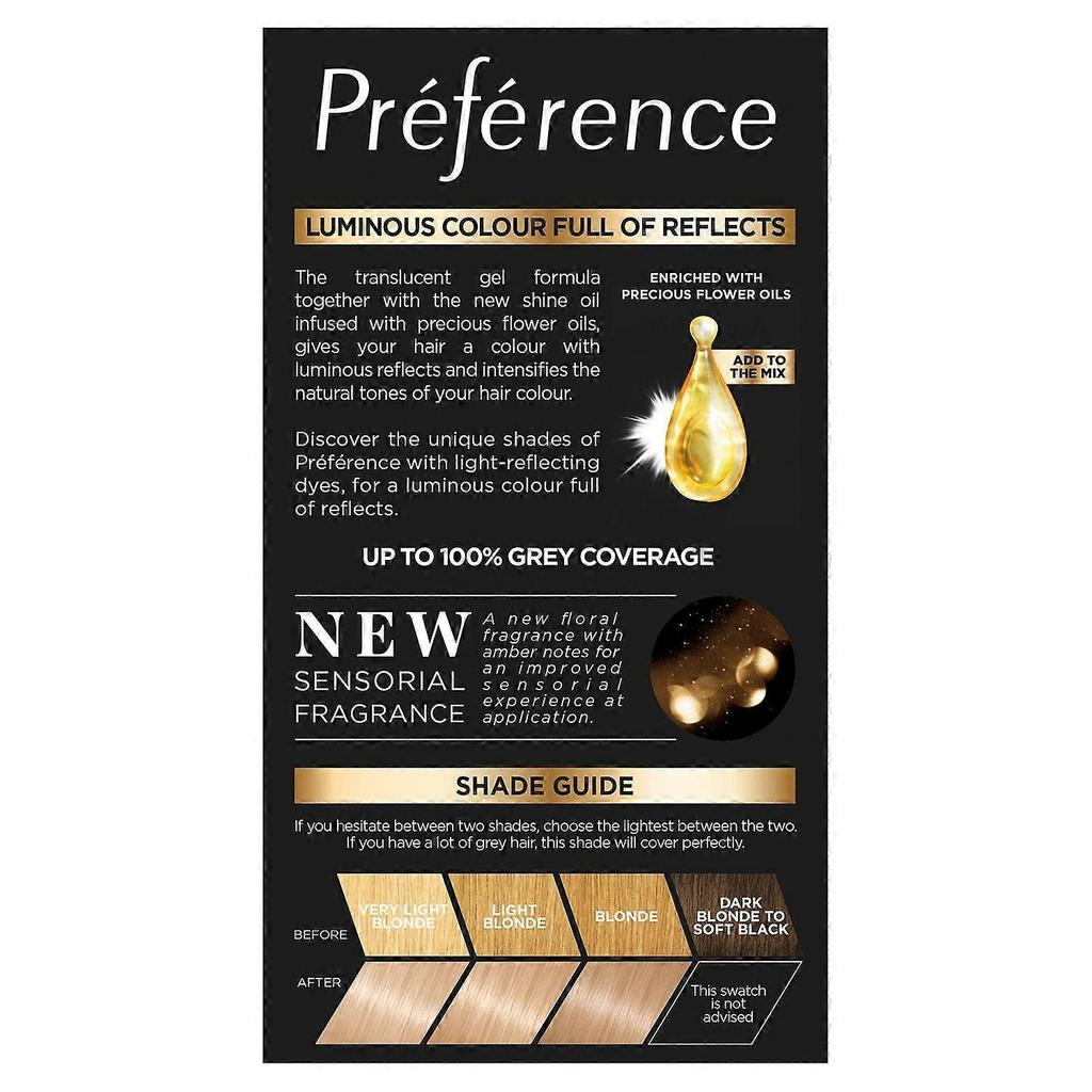 L'Oréal Paris Preference Permanente Haarfarbe, 9.1 Hellaschblond