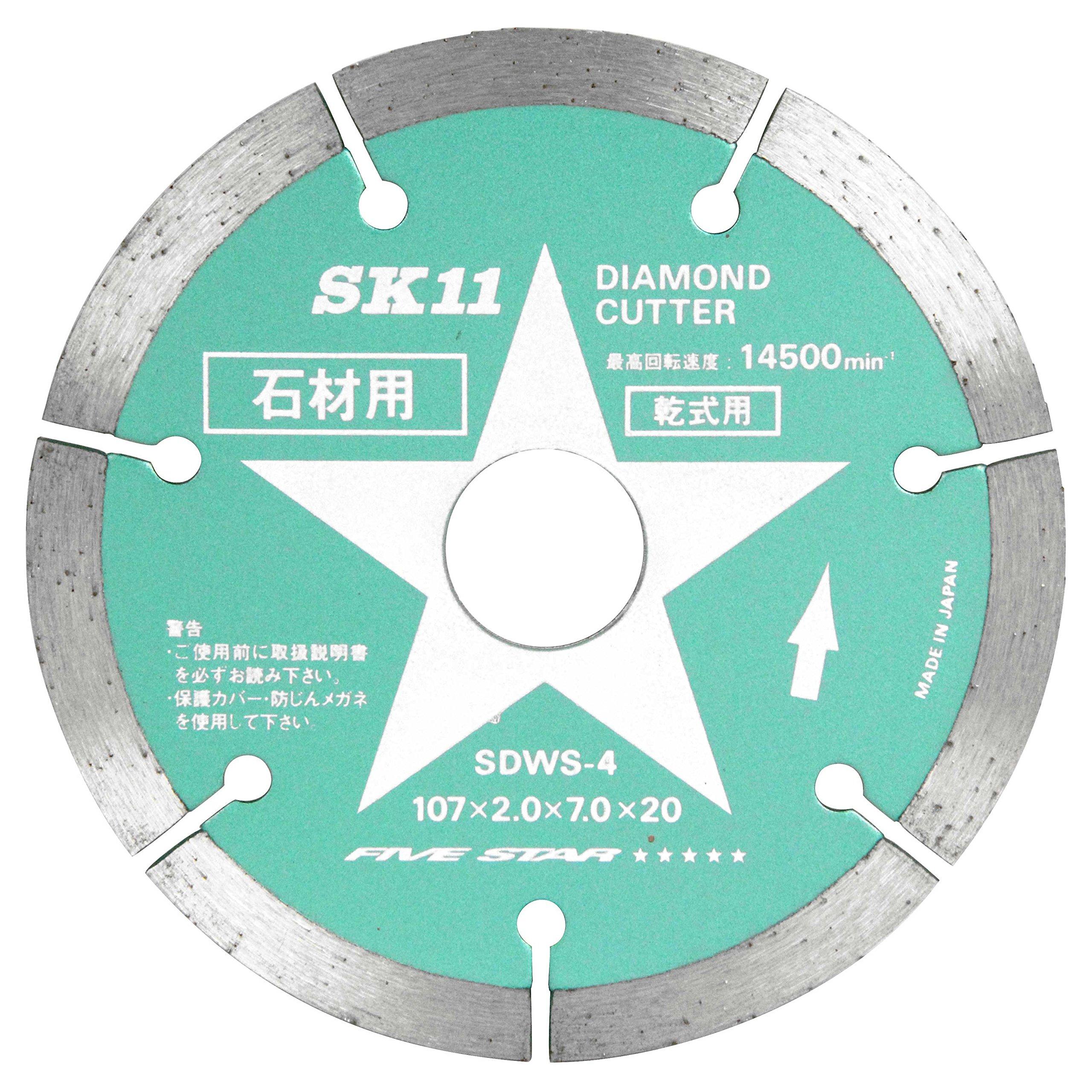 

SK11 Diamond Cutter for Stone 107mm SDWS-4