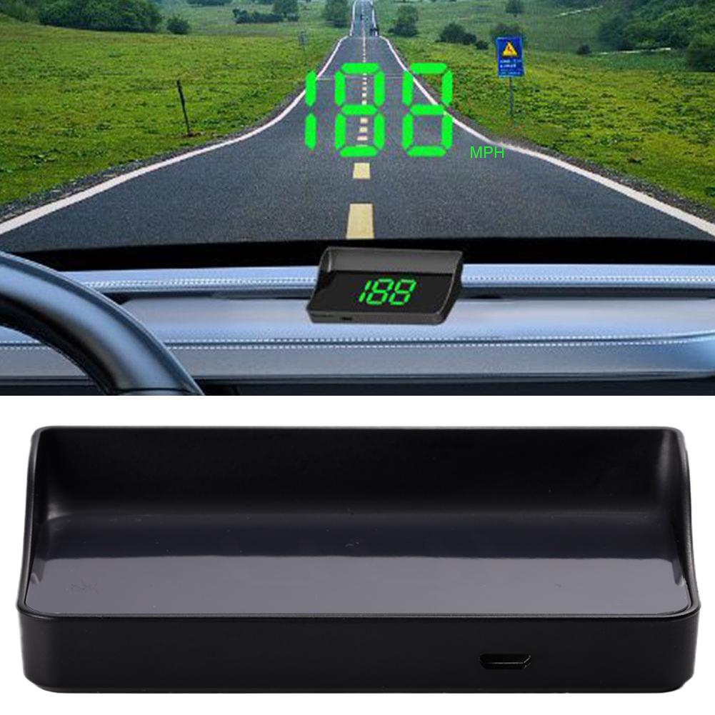 Heads Up Display For Car Windshield Speedometer Projector Digital HUD Speedometer USB Cable Plug And Play Large Font Display