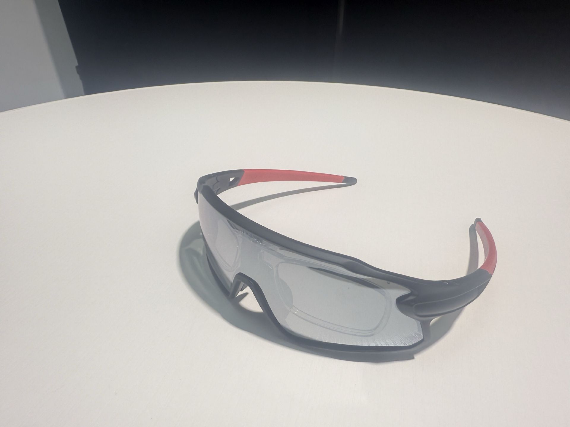 

JYL TS Men s Cycling - Built-In Frame Outdoor Trendy Sunglasses KJ-1082P c-4478 средний красно фиолетовый