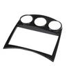 Carbon Fiber Style Central Control A/C Adjust Panel Cover Trim For Nissan 370Z