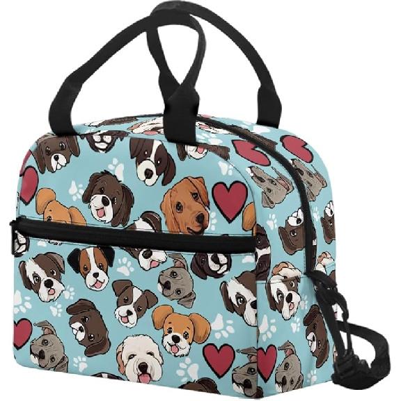 Kawaii Erdbeer-Katze Lunchtasche für Mädchen Kinder 8-10 10-12 Isoliert Lunchbox Tragbar Kühlbox Lunchbag Tragetasche Handtasche Mahlzeitenvorbereitung Organizer Arbeit Schule