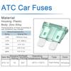 Heschen Standard Fuse ATC-1 Auto Assortment Car Truck 1A, Green, Pack of 25