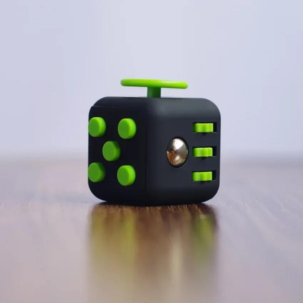 Solid Color Fidget Decompression Dice for Release Stress Autism Anxiety Relieve Adult Kids Stress Relief Anti-Stress Fingertip