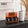 Halloween Home Decoration Countdown Calendar Block, 3D Printed Advent Calendar, Spooky Daily Coffee Table Centerpiece Count Down To Decor for Mantel,