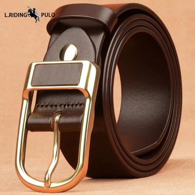Belt Men's Retro Pin Buckle Business Casual Middle-aged and Young Denim Trendy Casual Belt