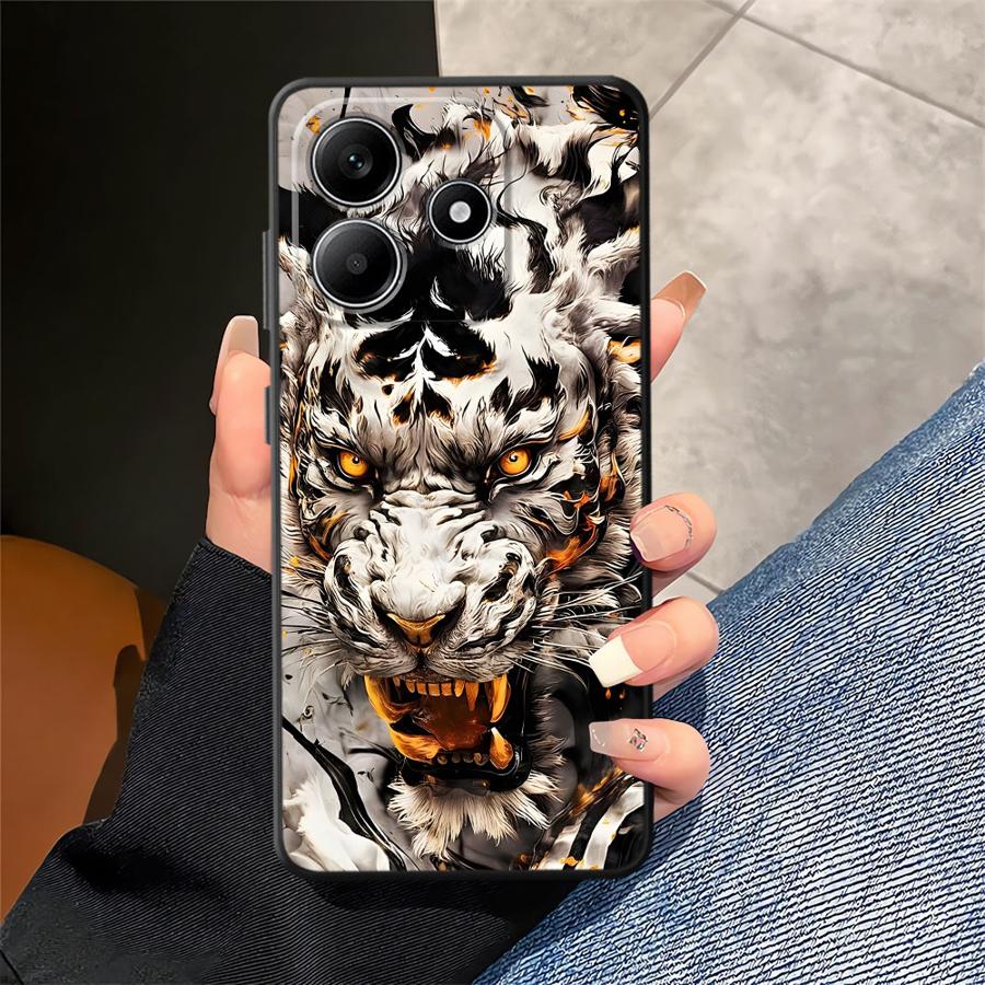 Cool Tiger Funda Phone Cover Case for Xiaomi Redmi Note 7 8 13 Pro Plus 10S 9S 9 10 14 11 12 Pro 11s 12s