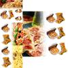 Lustige und farbenfrohe Pizza-Socken-Geschenkbox für Männer und Frauen mit kreativen Designs