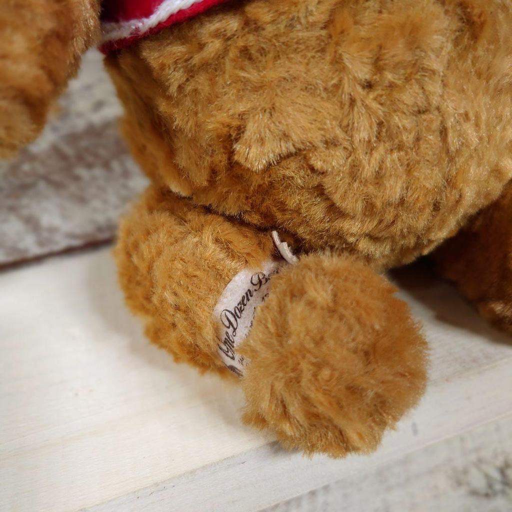 [USED] Rare tagged Sekiguchi One Dozen Bear Teddy Bear Winnie the Pooh